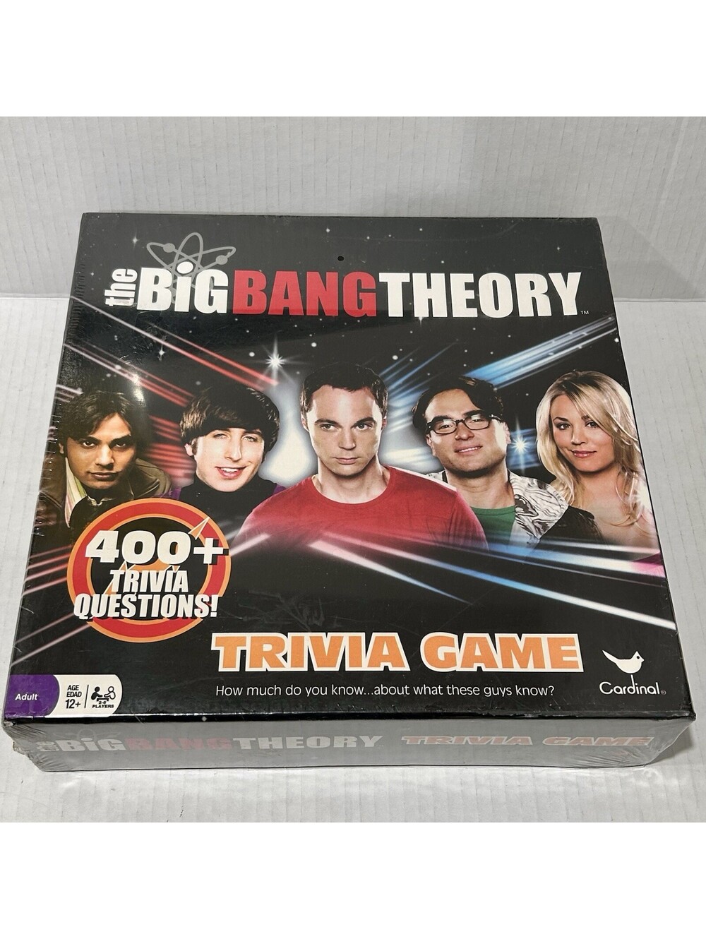 The Big Bang Theory Trivia Game 2-8 Players Ages 12+ New Sealed Family Quiz Game